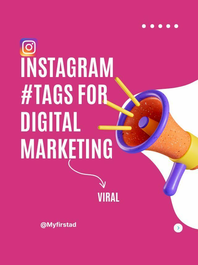 Digital Marketing hashtags for Instagram